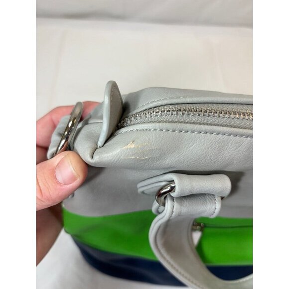 MG Collections MAWAR Purse Tri Tone Colored Chic Hobo Bag, Handheld Or Shoulder - Picture 13 of 16